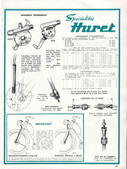 Huret catalog (1970)