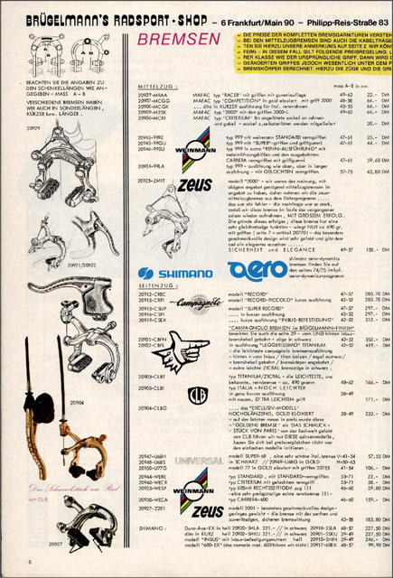 Brügelmann catalog (1982)