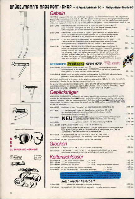 Brügelmann catalog (1982)