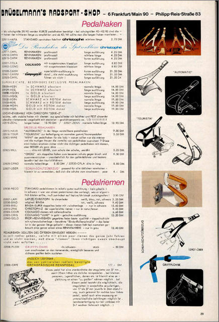 Brügelmann catalog (1982)