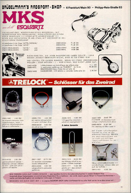Brügelmann catalog (1982)