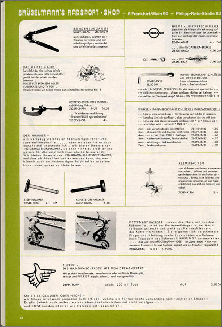 Brügelmann catalog (1982)