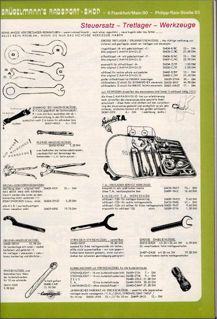 Brügelmann catalog (1982)
