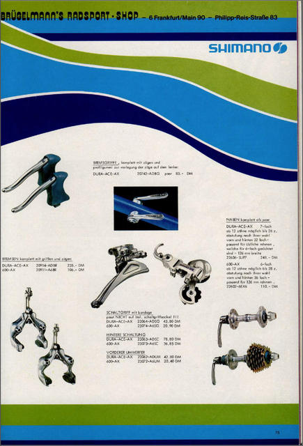 Brügelmann catalog (1982)