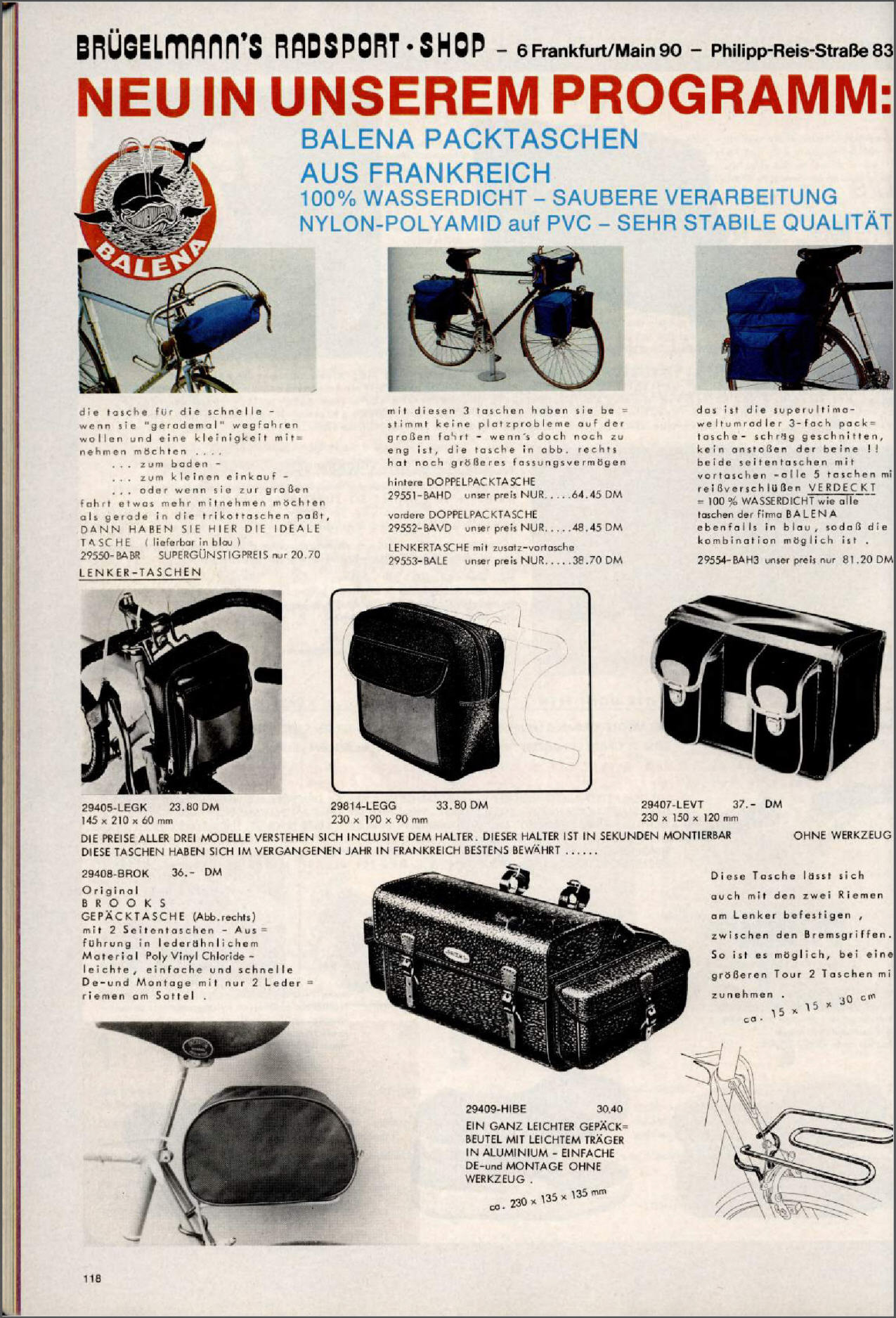 Brügelmann catalog (1982)