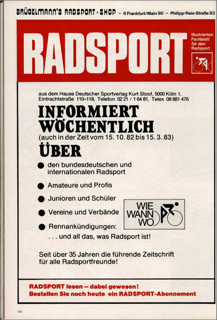 Brügelmann catalog (1982)