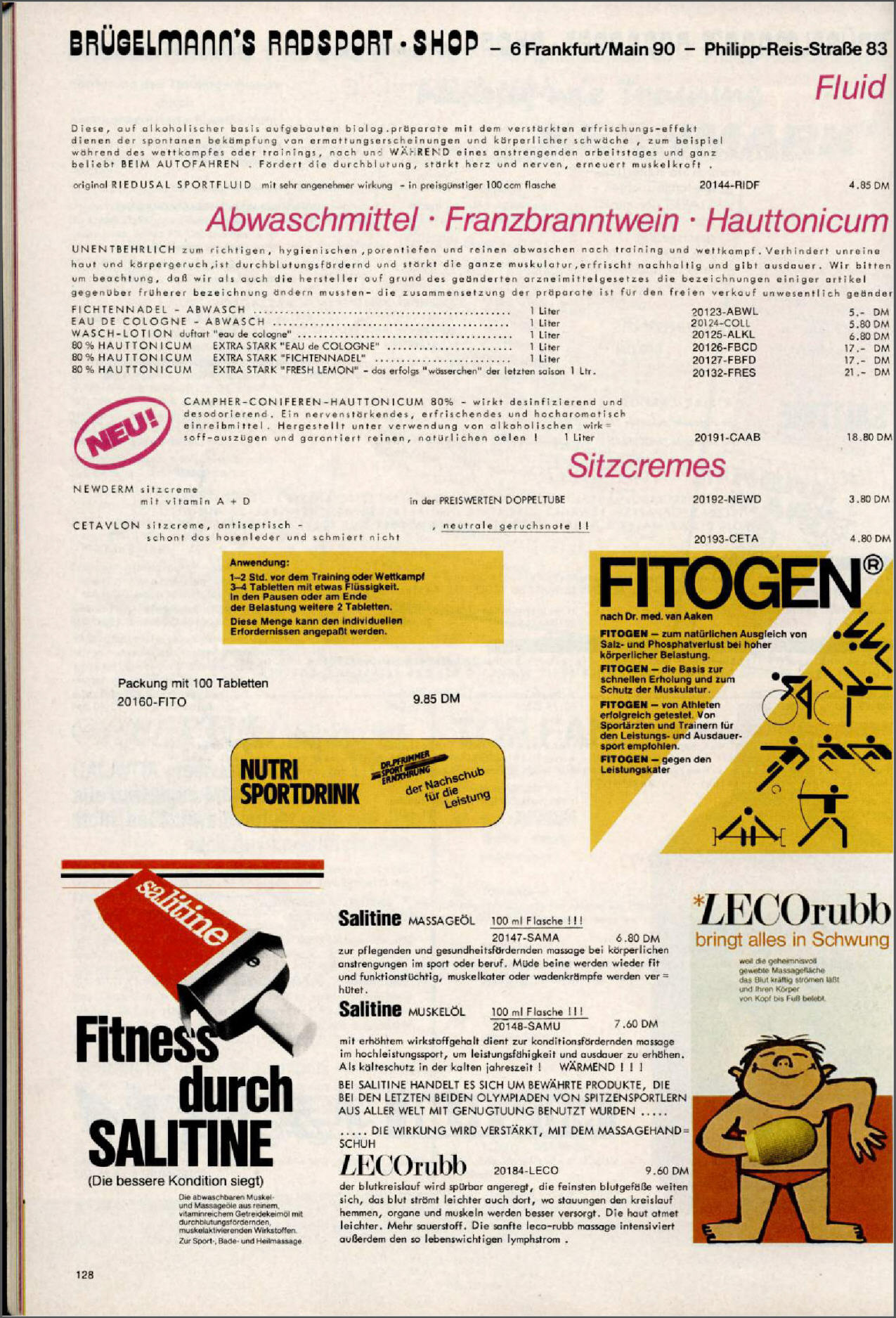 Brügelmann catalog (1982)