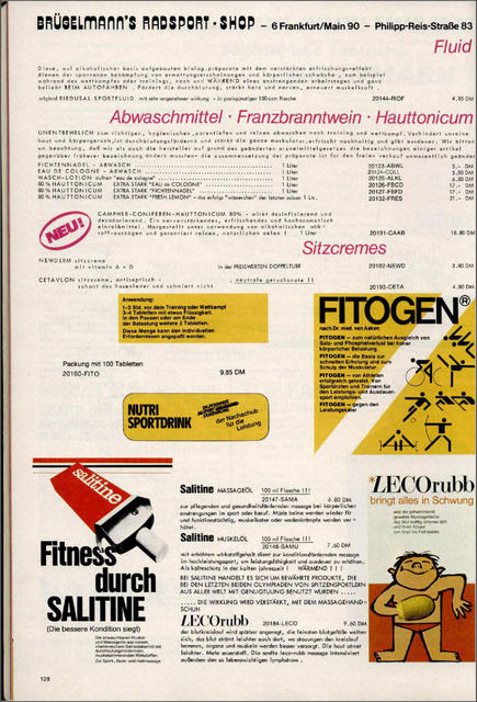 Brügelmann catalog (1982)