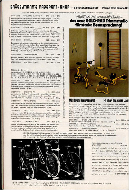 Brügelmann catalog (1982)