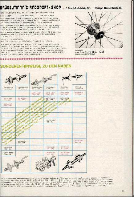 Brügelmann catalog (1982)