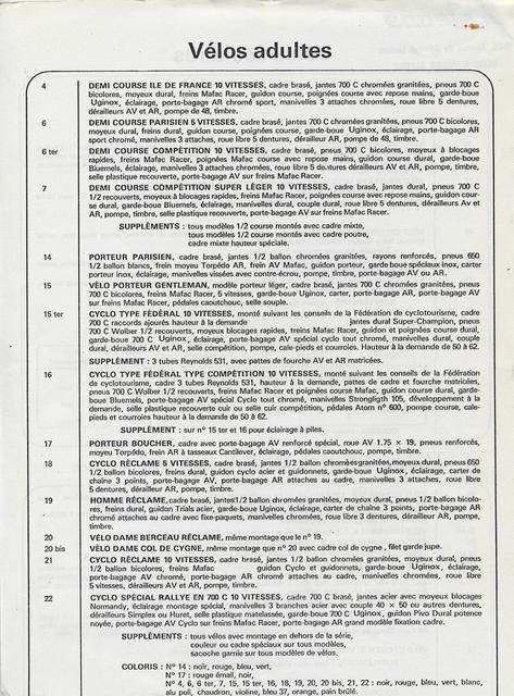 Lejeune price list (06-1980)