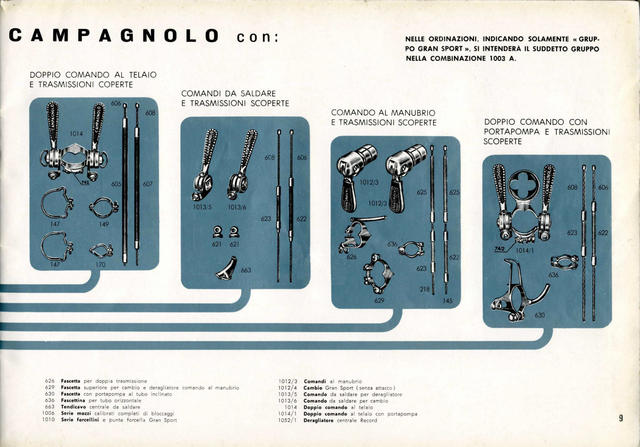 Campagnolo catalog # 14 (1960)