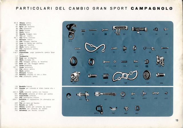 Campagnolo catalog # 14 (1960)