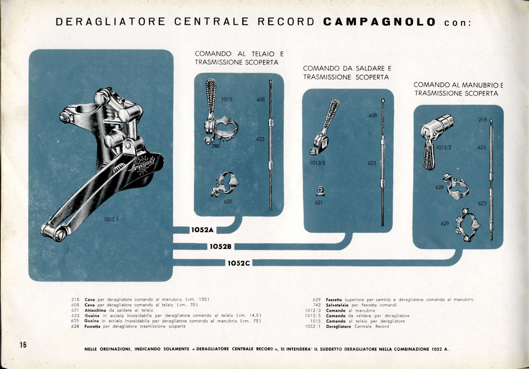 Campagnolo catalog # 14 (1960)