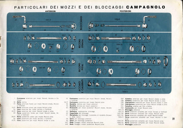 Campagnolo catalog # 14 (1960)