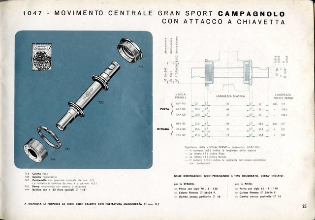 Campagnolo catalog # 14 (1960)