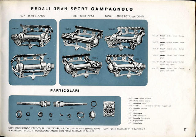 Campagnolo catalog # 14 (1960)