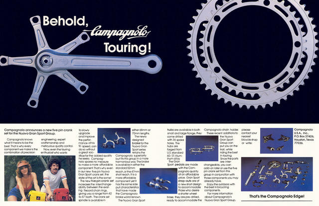 Campagnolo Nuovo Gran Sport advertisement (09-1979)