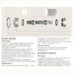 Campagnolo Record bottom bracket instructions (1987)