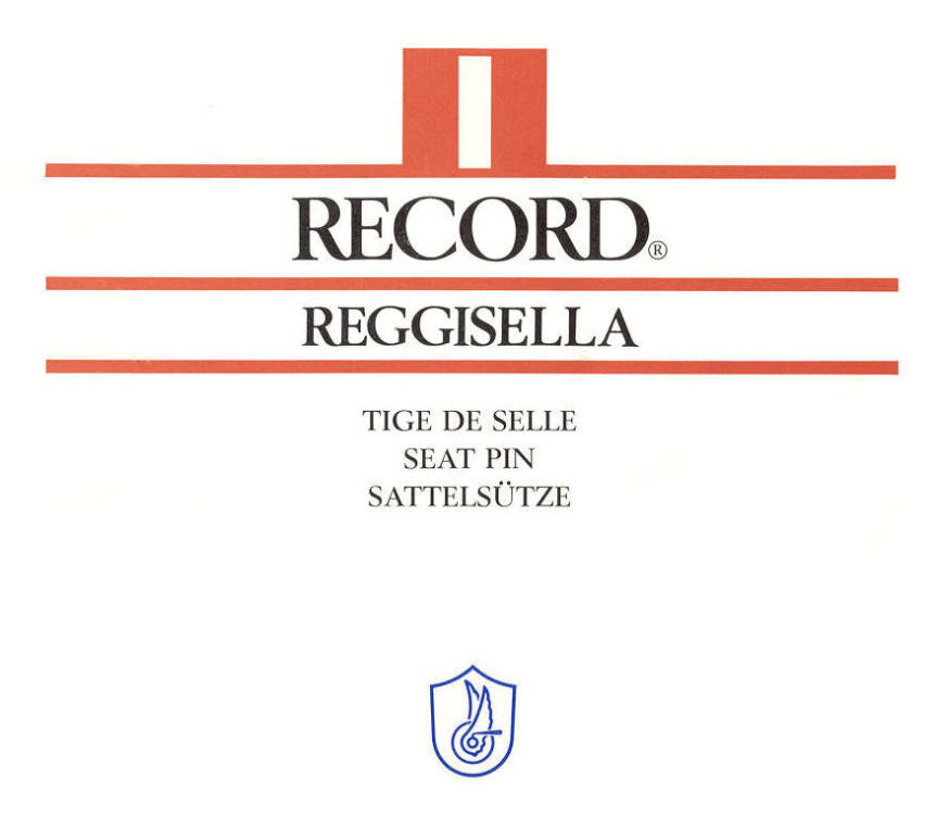 Campagnolo Record seat post instructions (1987)