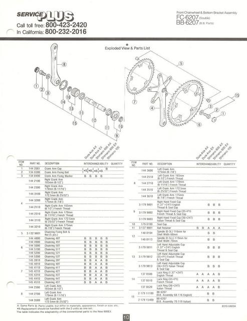 Shimano 600 EX catalog  (11-1983)
