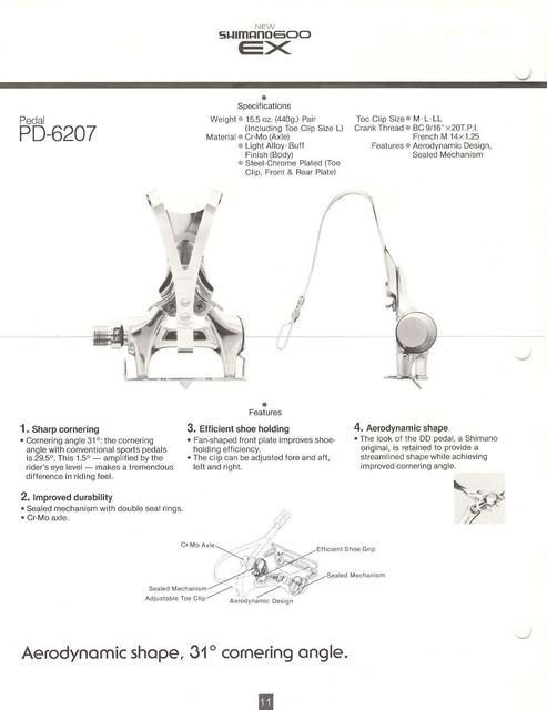 Shimano 600 EX catalog  (11-1983)