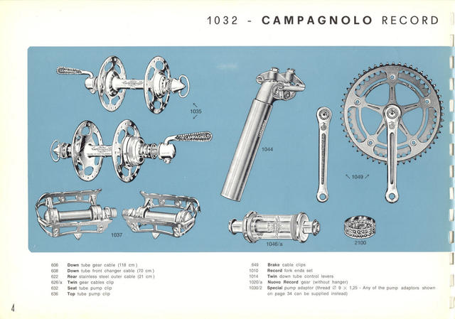 Campagnolo catalog # 16 (1968)