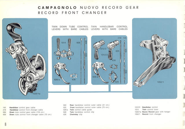 Campagnolo catalog # 16 (1968)