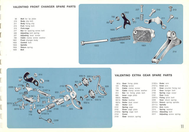 Campagnolo catalog # 16 (1968)