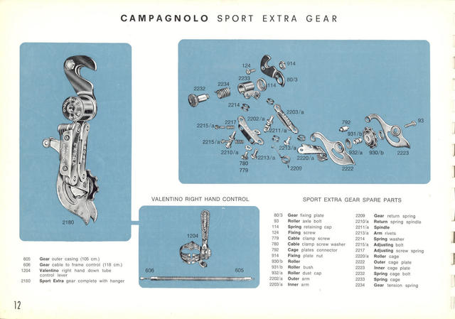 Campagnolo catalog # 16 (1968)