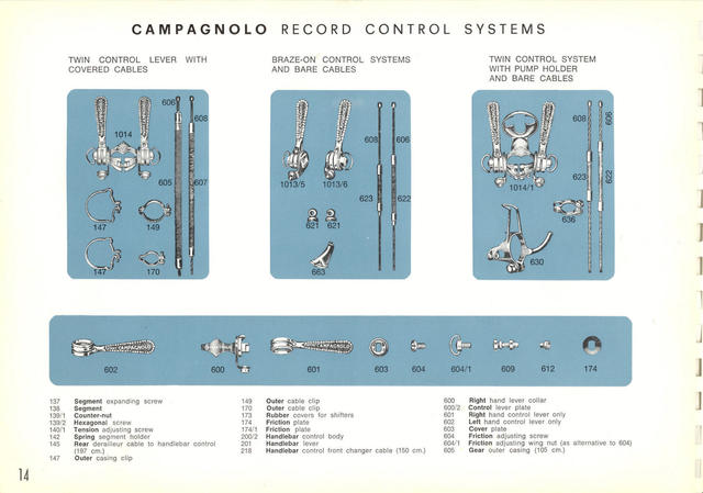 Campagnolo catalog # 16 (1968)
