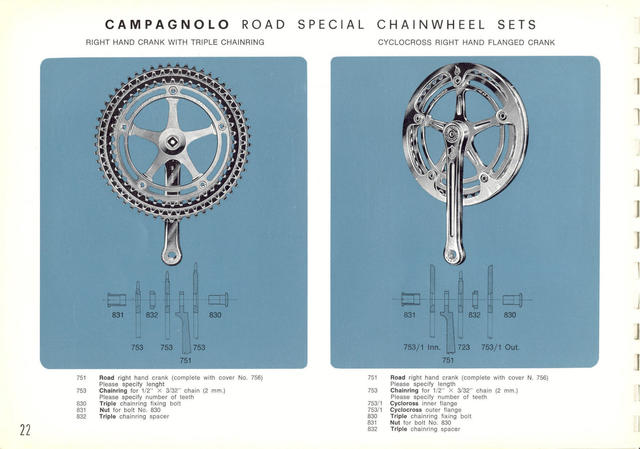 Campagnolo catalog # 16 (1968)