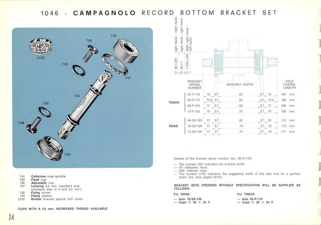 Campagnolo catalog # 16 (1968)