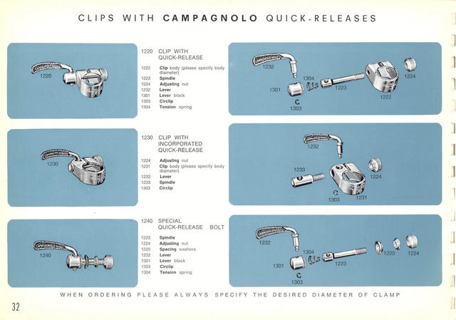 Campagnolo catalog # 16 (1968)