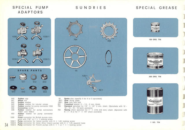 Campagnolo catalog # 16 (1968)