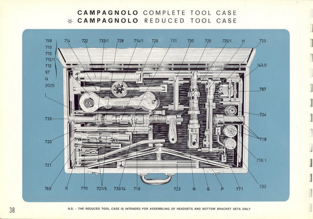 Campagnolo catalog # 16 (1968)