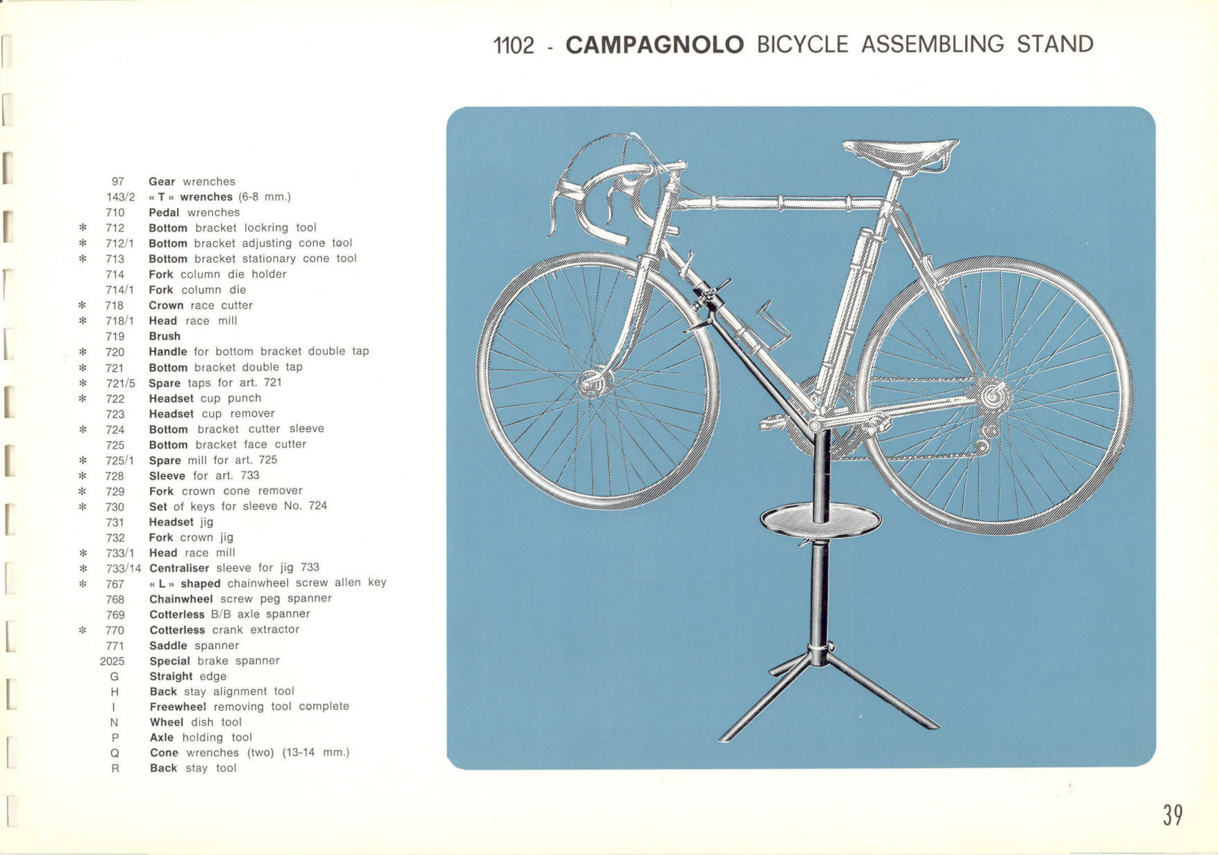 Campagnolo catalog # 16 (1968)