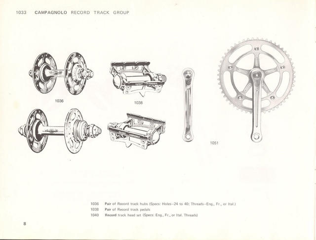 Campagnolo catalog # 17a (1975)