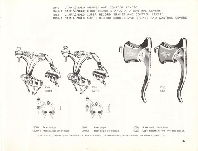 Campagnolo catalog # 17a (1975)