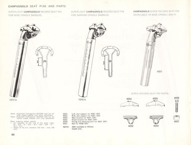 Campagnolo catalog # 17a (1975)