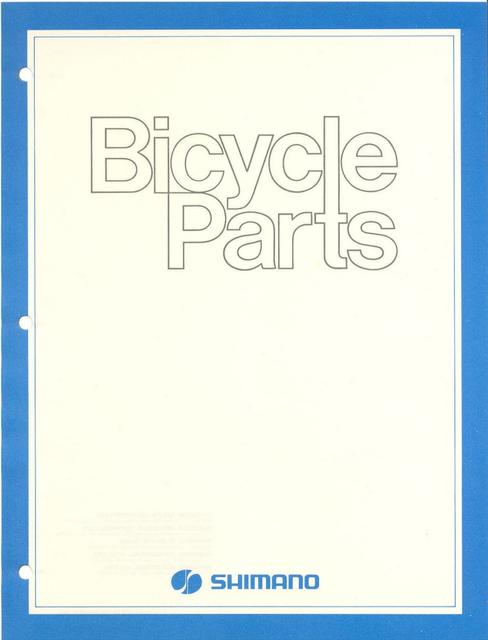Shimano parts catalog  (04-1979)