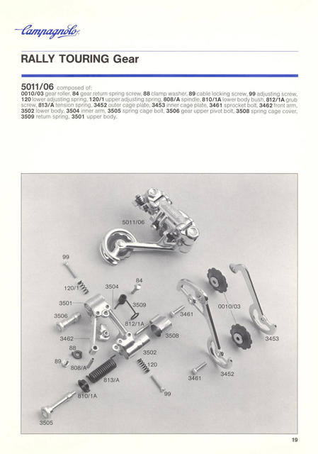 Campagnolo catalog # 18 (12-1985)