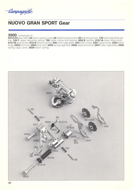 Campagnolo catalog # 18 (12-1985)
