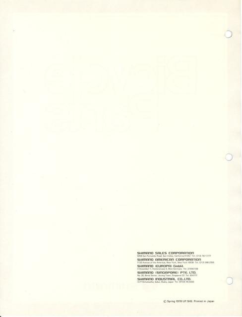 Shimano parts catalog  (04-1979)