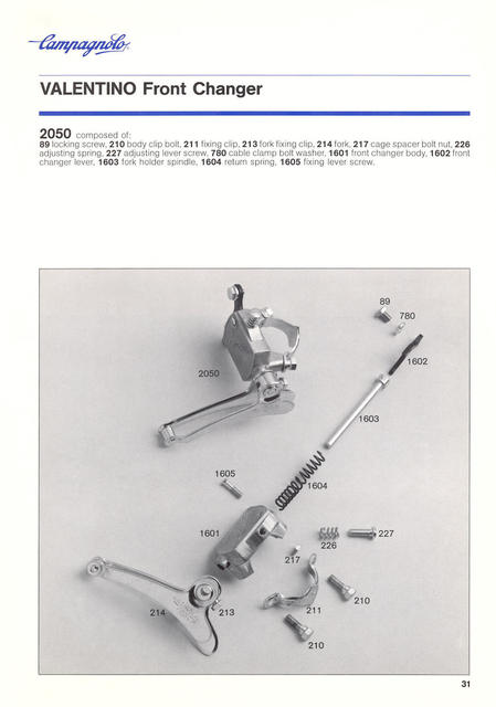 Campagnolo catalog # 18 (12-1985)