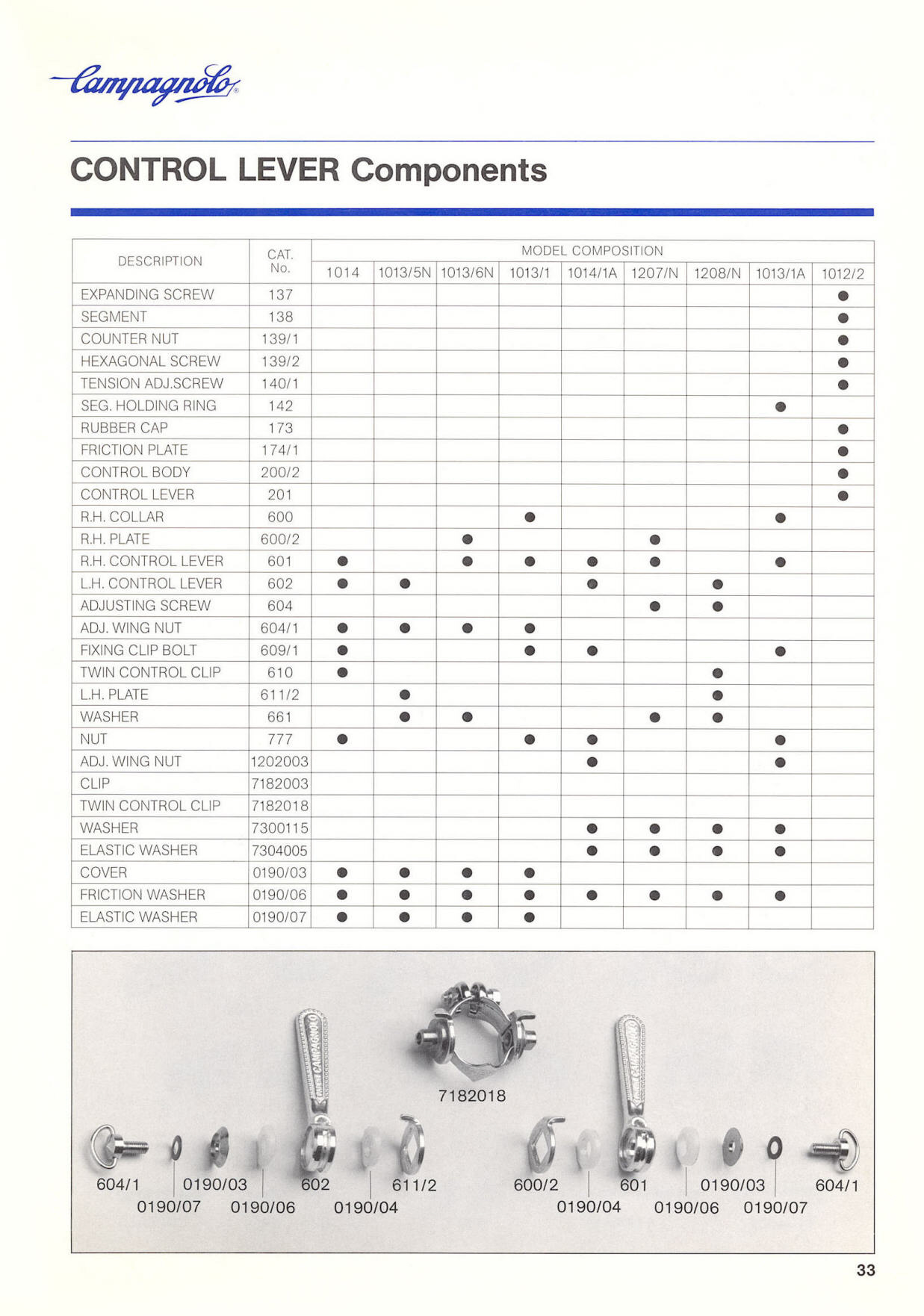 Campagnolo catalog # 18 (12-1985)