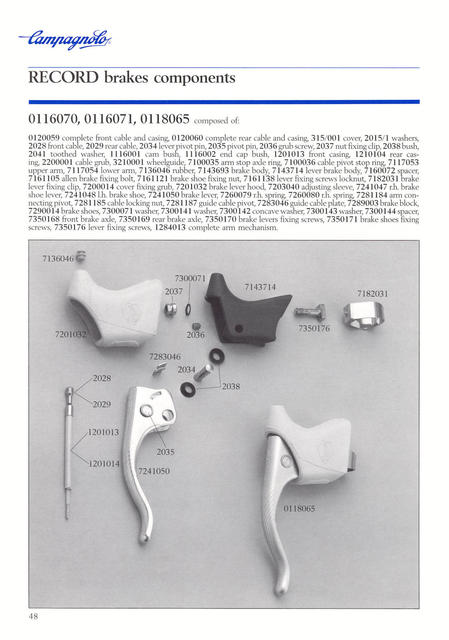Campagnolo catalog # 18 bis (12-1986)
