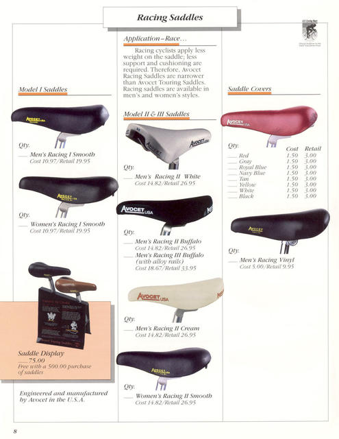 Avocet catalog (1985)