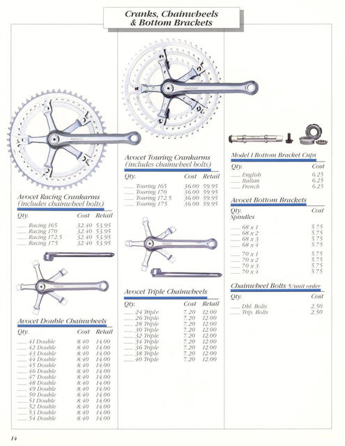 Avocet catalog (1985)