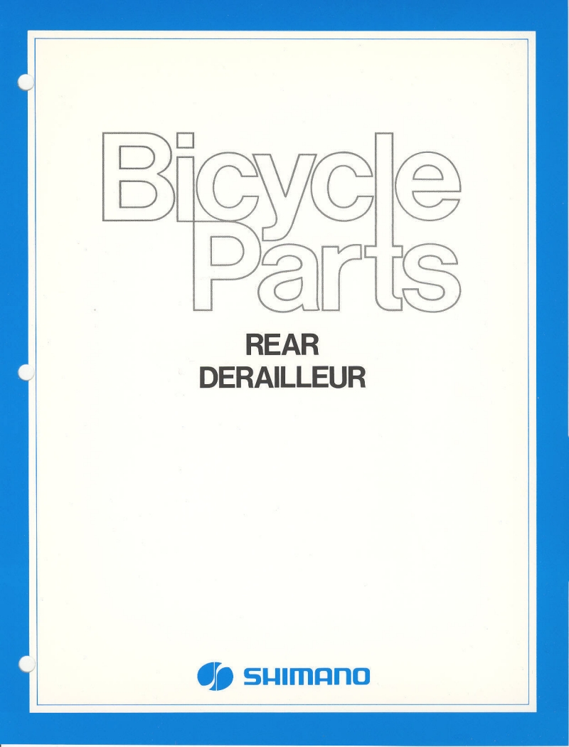 Shimano parts catalog  (04-1979)